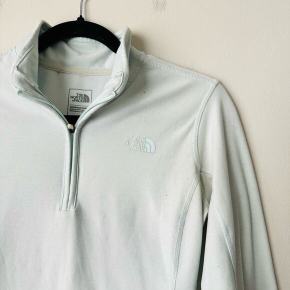 The North Face 1/4 zip lightweight top sweater womans small - Picture 8 of 9